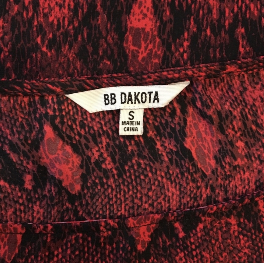 Python Snake Print Shift Mini Dress - image 6